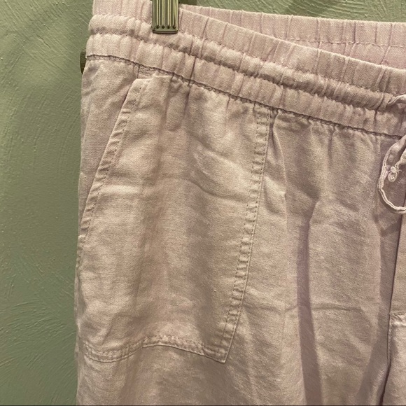 ✨NWT Old Navy Linen Cropped Pants - Picture 6 of 7